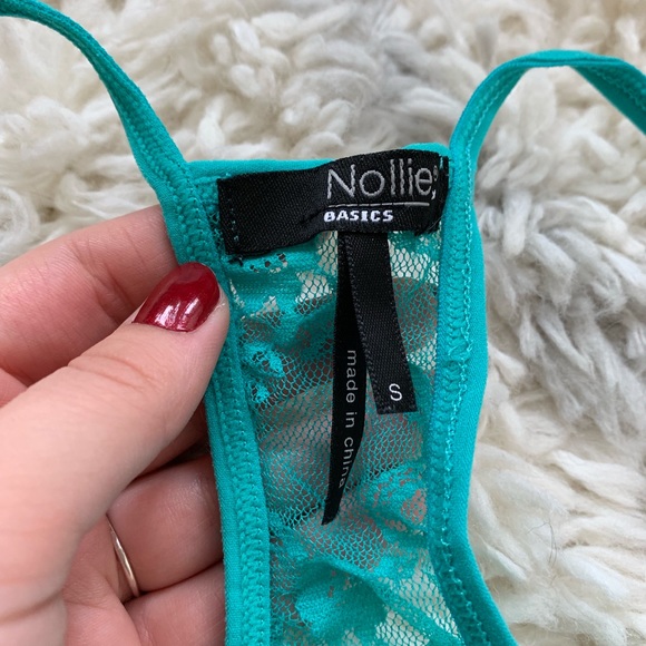 Nollie Teal Lace Bralette - Picture 7 of 7